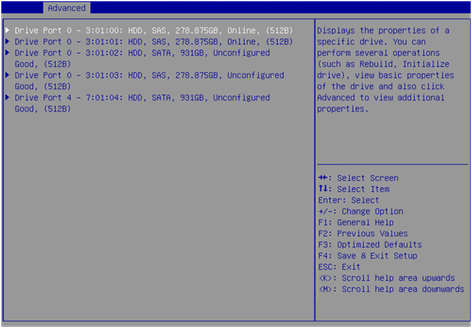 avago initialize drive avago initialize drive