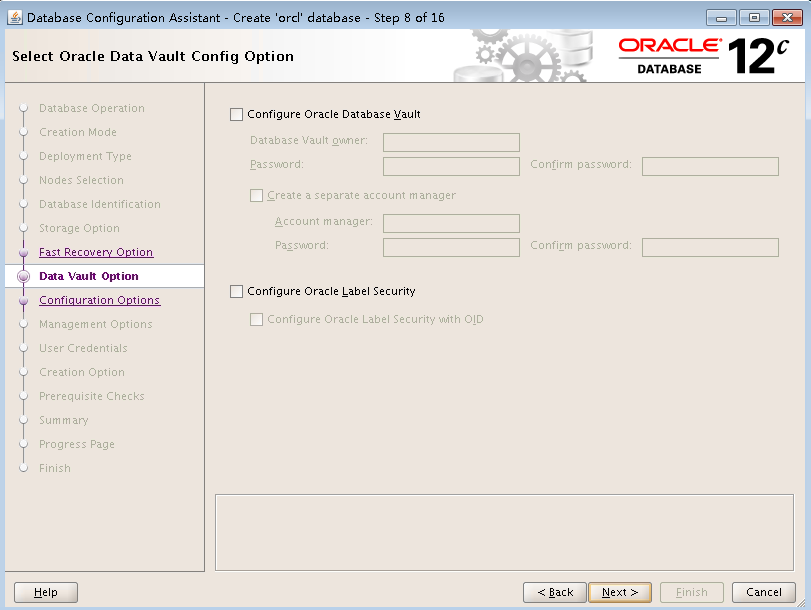 Create a database instance