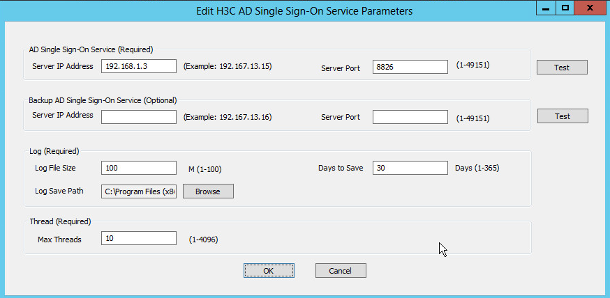 CLI example: Configuring user identification with ADSSO authentication ...